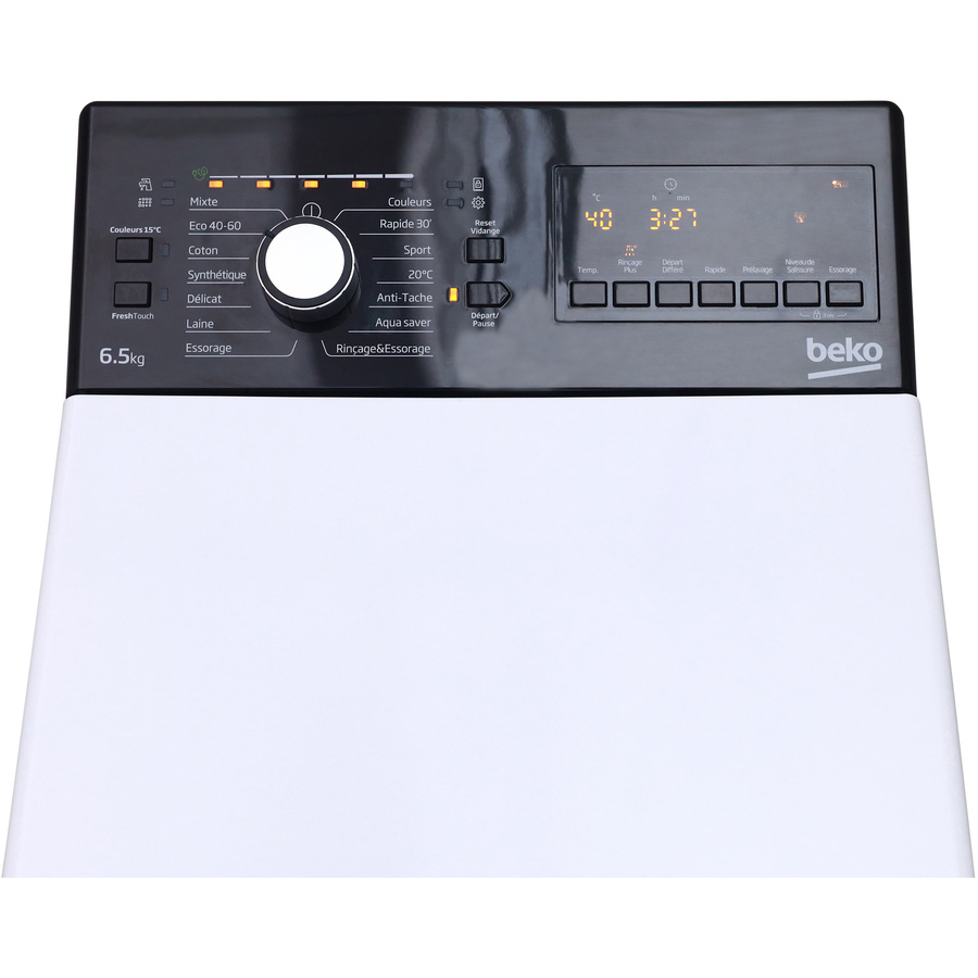 Beko BTL1WFP10652FR - Bandeau de commandes