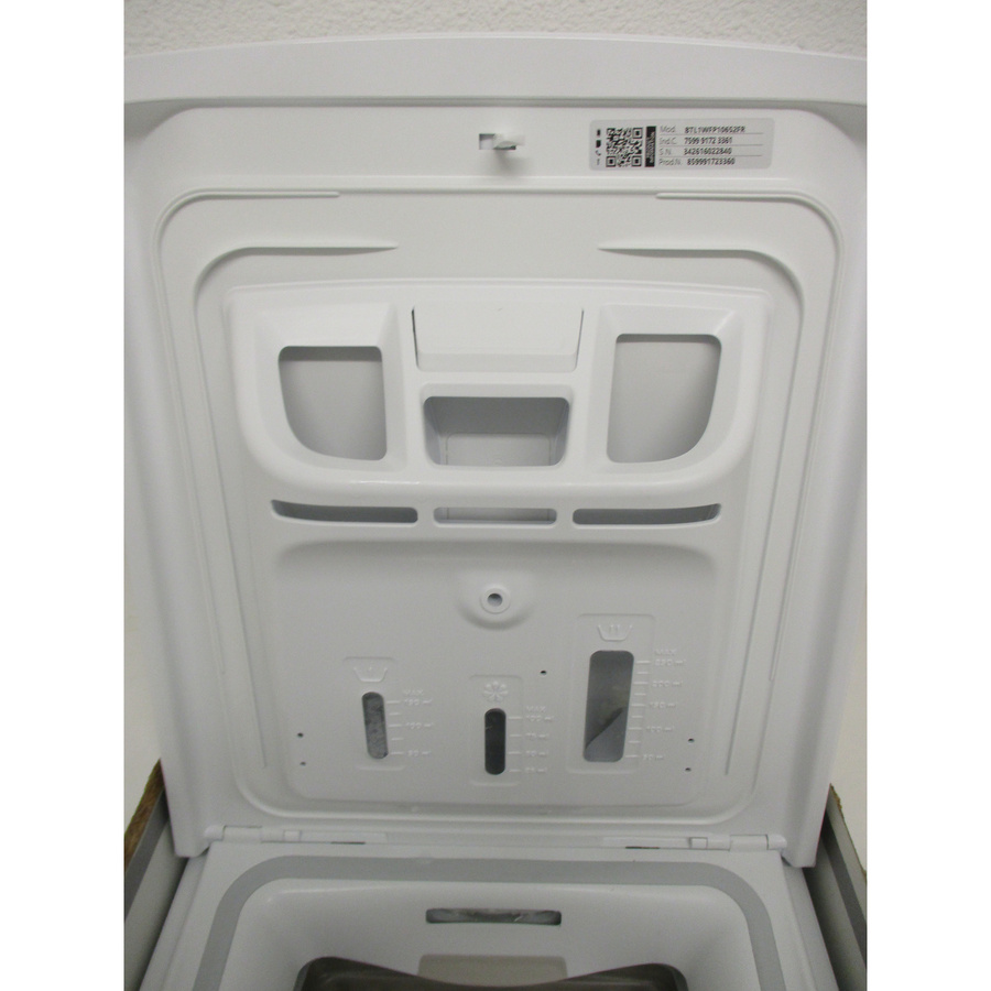 Beko BTL1WFP10652FR - Compartiments à produits lessiviels