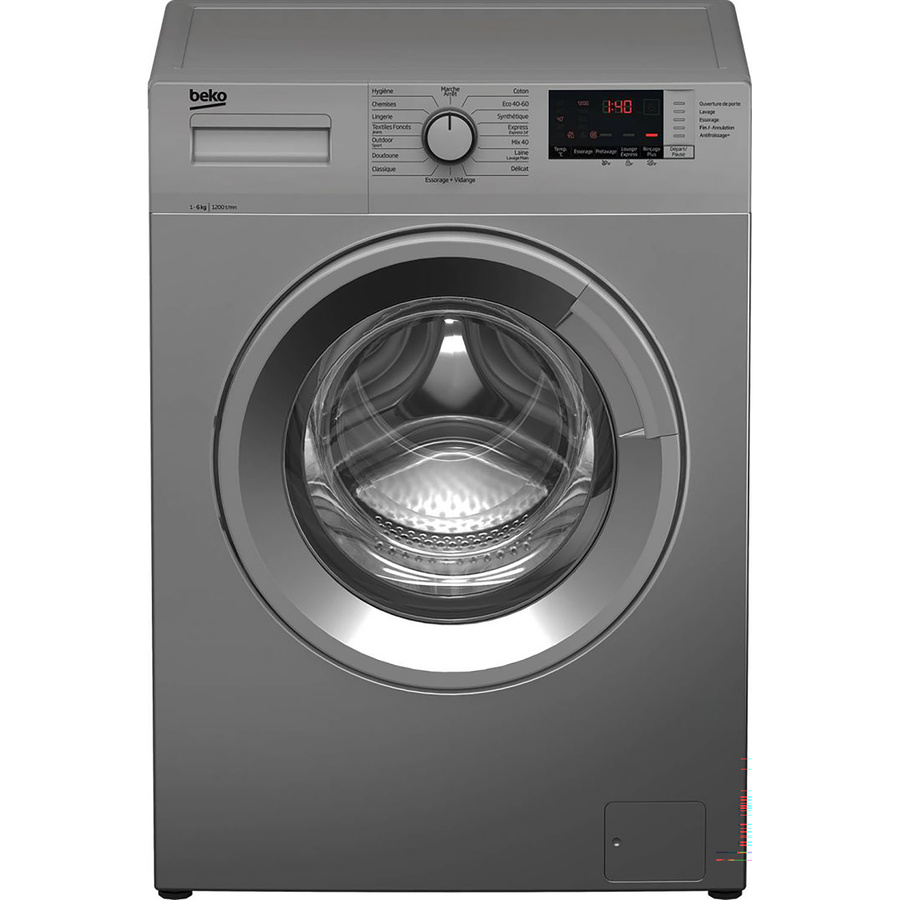 Beko WUE6612S1S - Vue de face