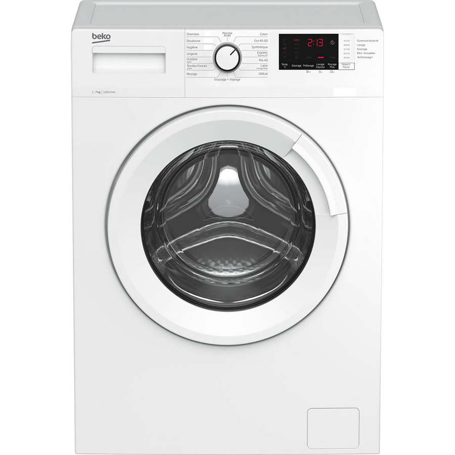 Beko WUE7212W1W - Vue de face