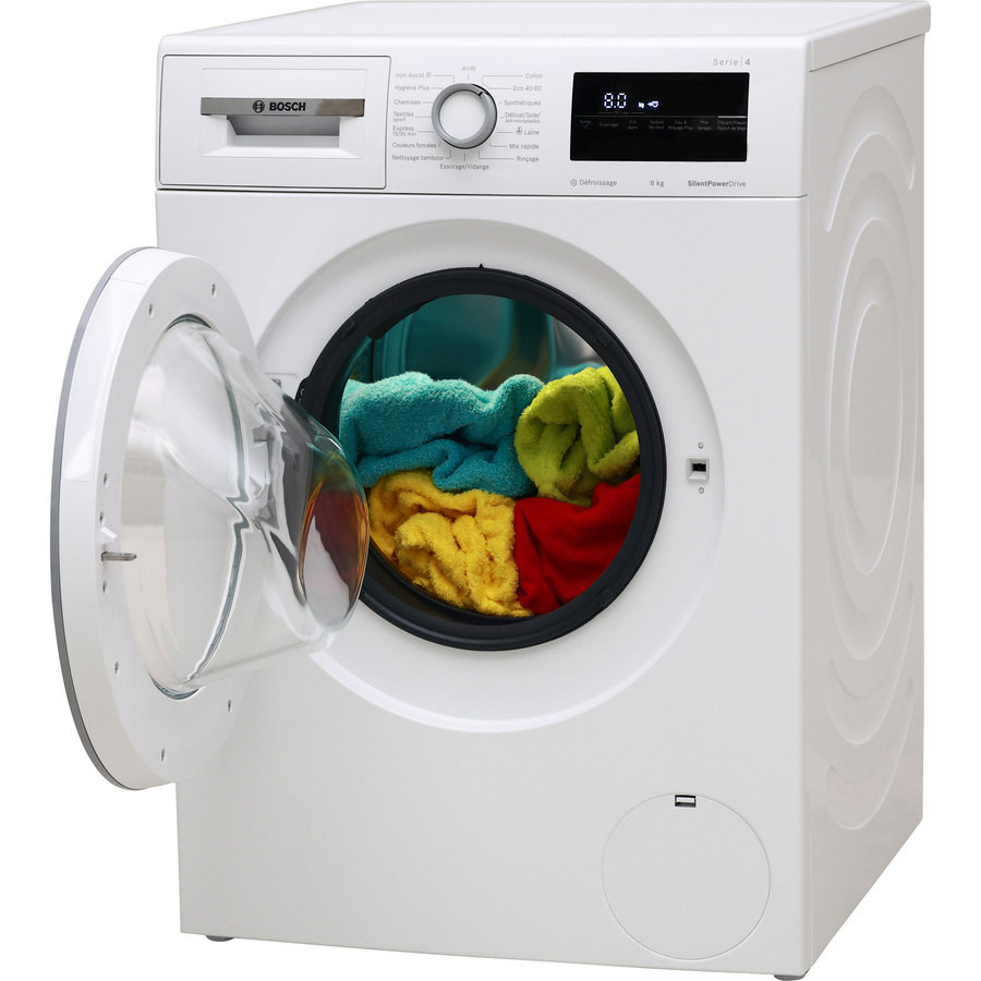 Bosch WAN2827FFR - Vue porte ouverte