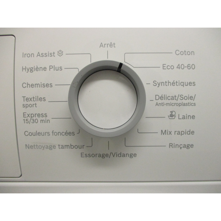 Bosch WAN2827FFR - Sélecteur de programme