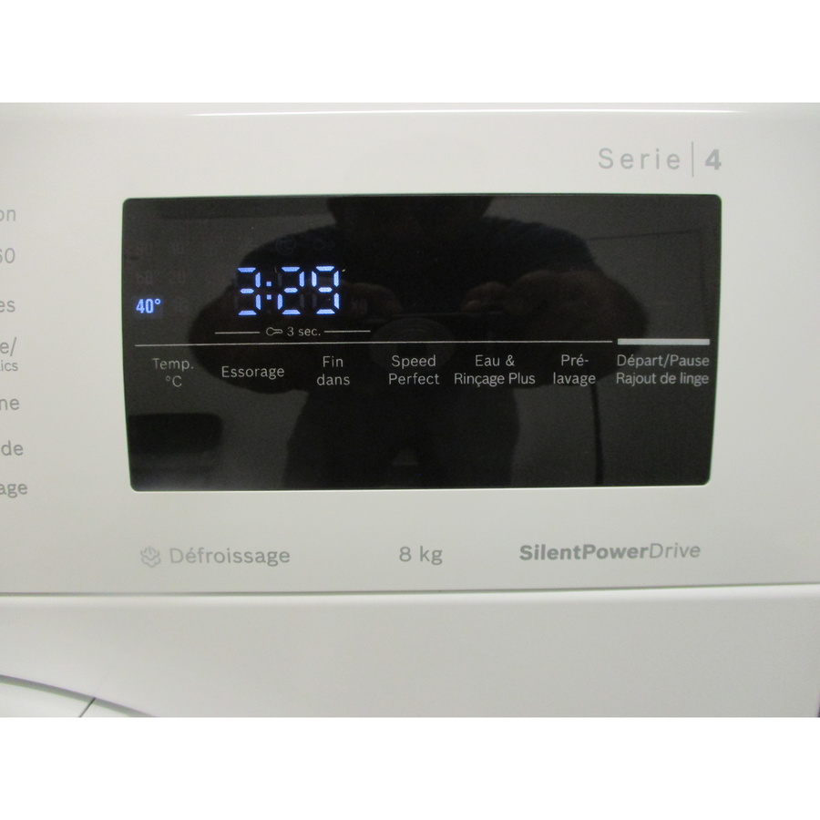 Bosch WAN2827FFR - Afficheur