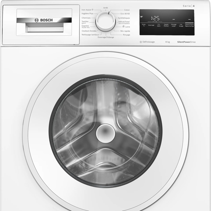Bosch WAN2827UFR - Bandeau de commandes