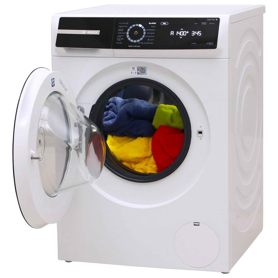 Bosch WGB24400FR - Vue porte ouverte