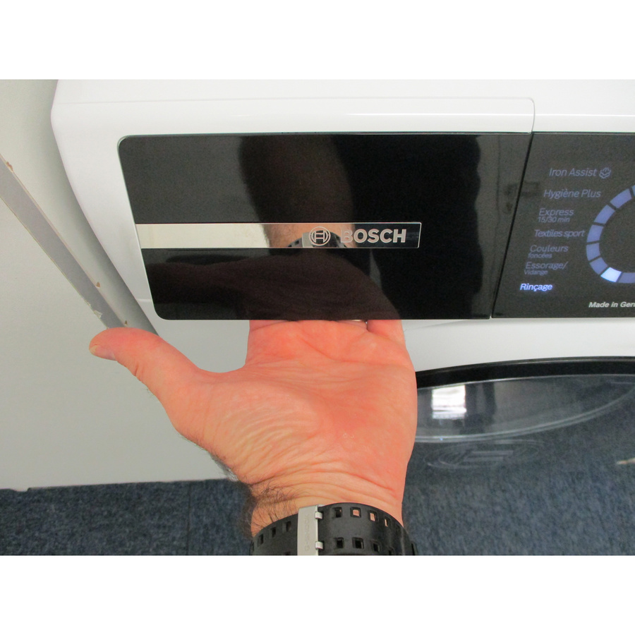 Bosch WGB24400FR - Ouverture du tiroir à détergents