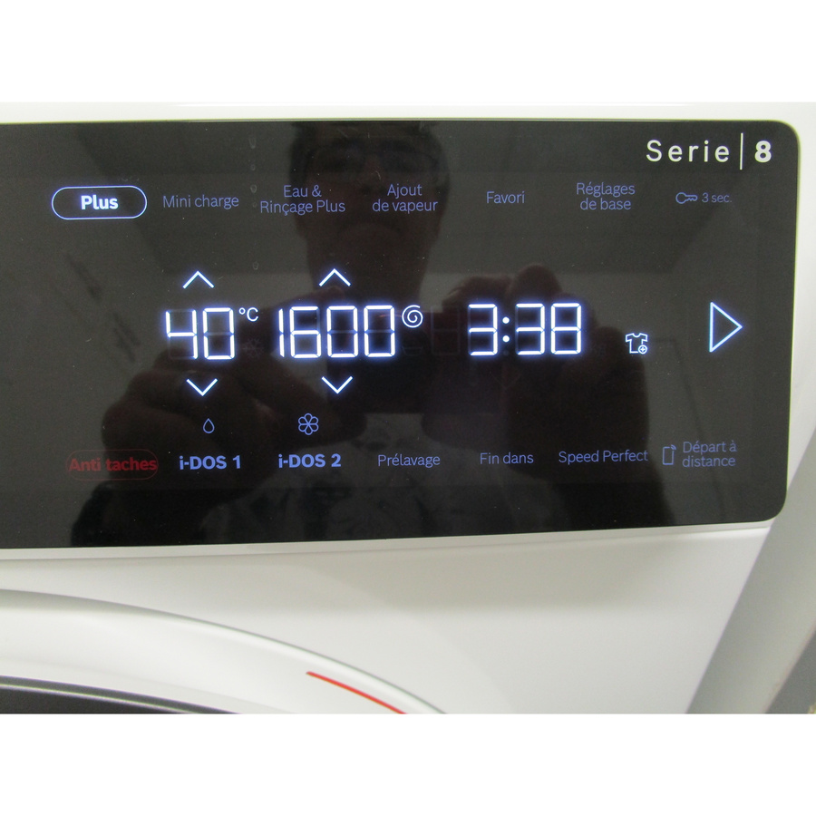 Bosch WGB256A2FR - Afficheur