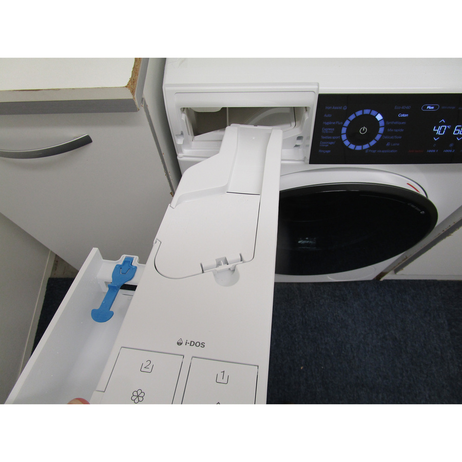 Bosch WGB256A2FR - Retrait du bac à produit