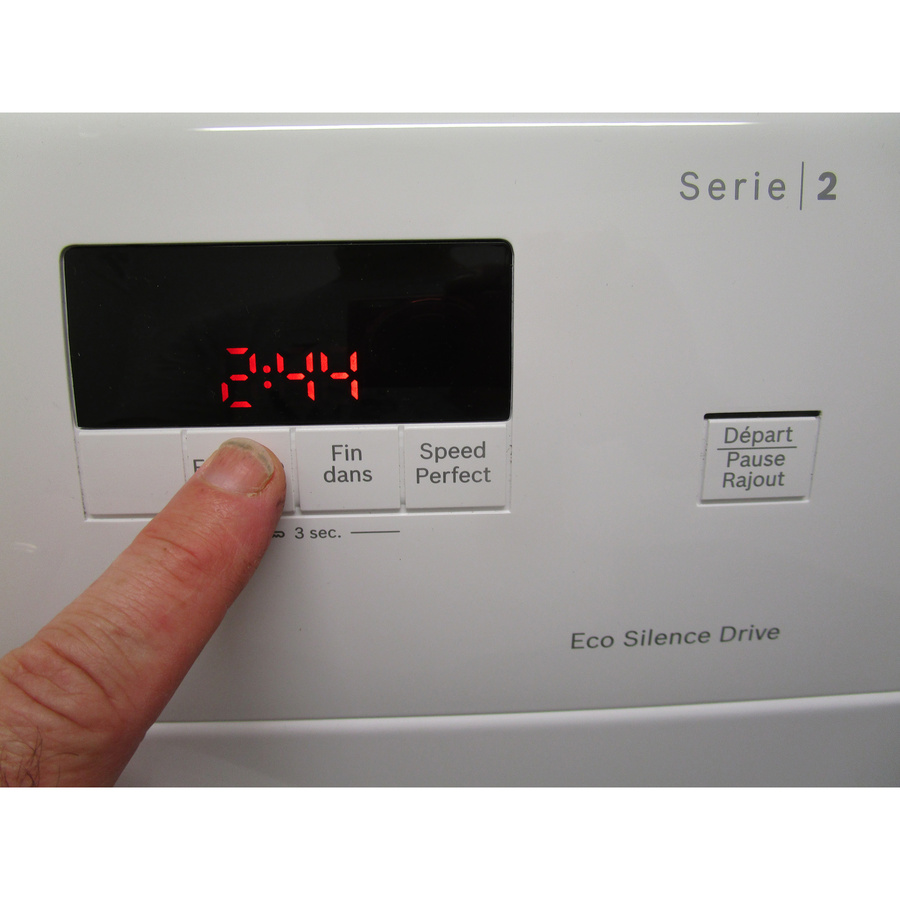 Bosch WGE02201FR - Touches d'options