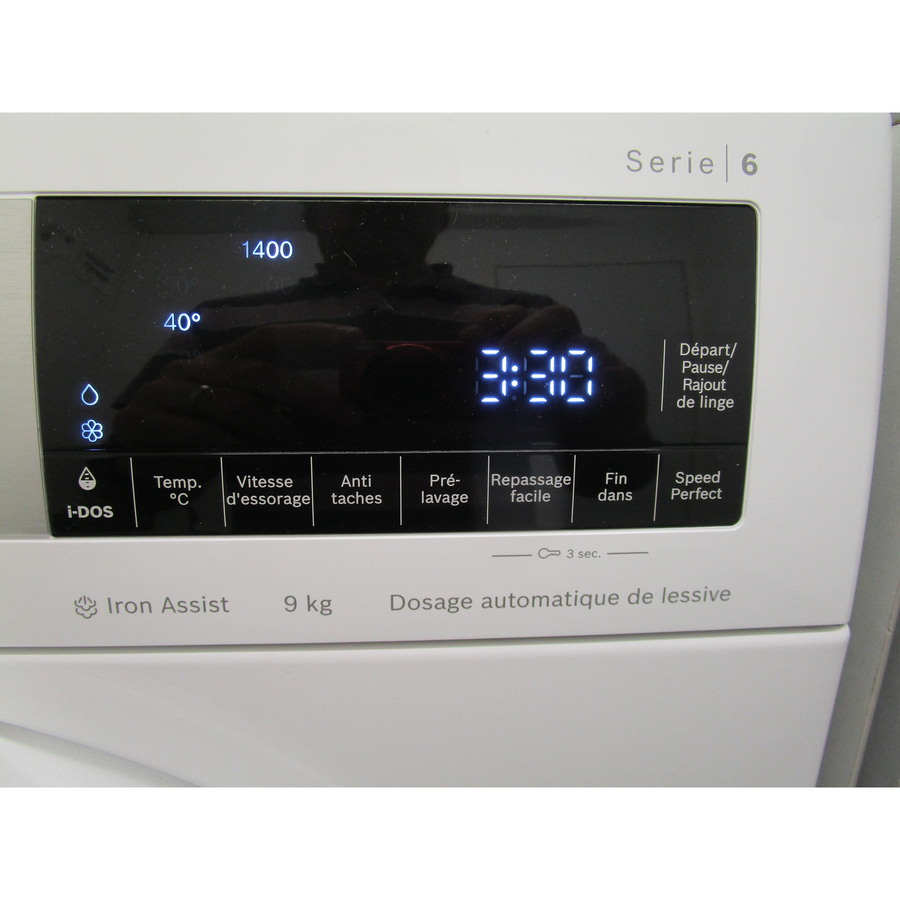 Bosch WGG244FSFR - Afficheur