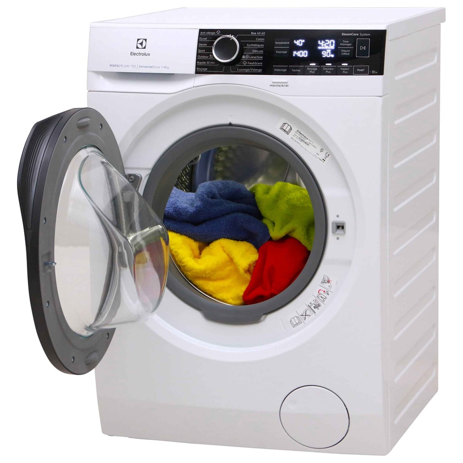 Electrolux EW7F2916OP PerfectCare UniversalDose - Vue porte ouverte