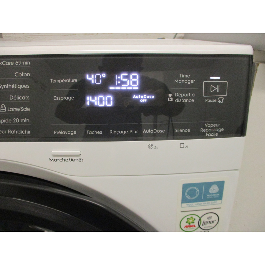 Electrolux EW7FI494AD - Afficheur