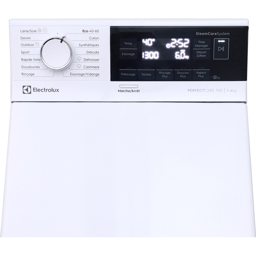 Electrolux EW7T1368DA - Bandeau de commandes