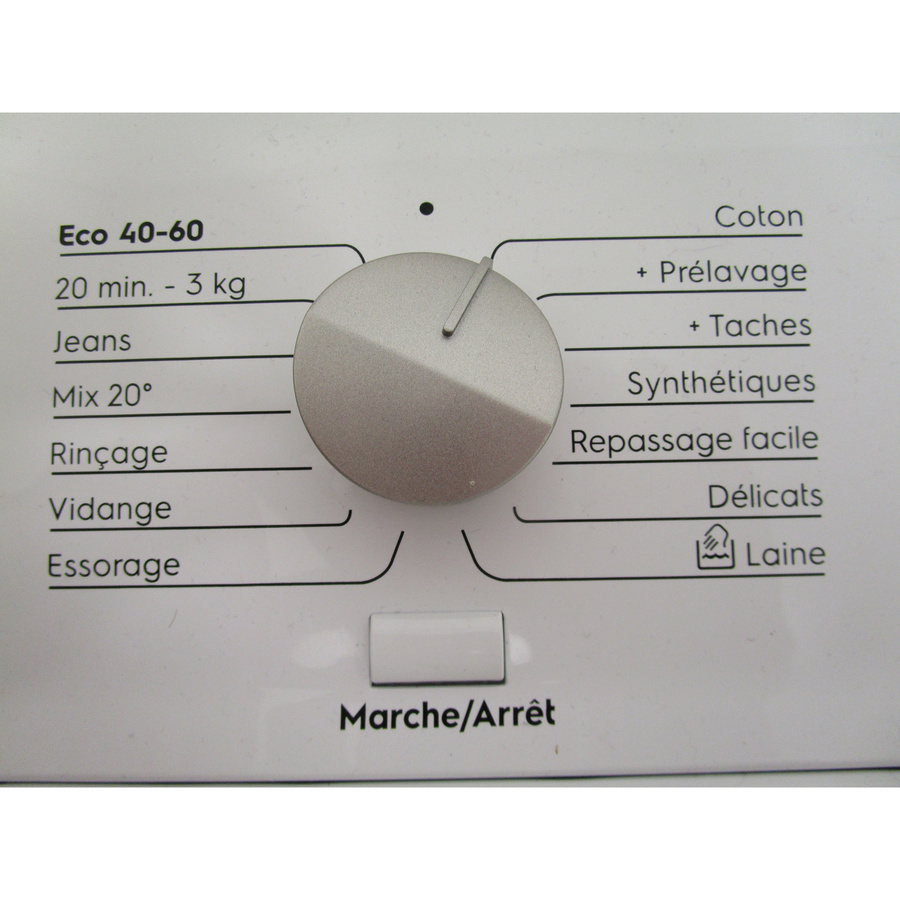 Electrolux EWQ6412B - Sélecteur de programme