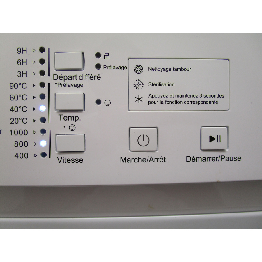 Far (Conforama, But) GLF610S24W - Touches d'options