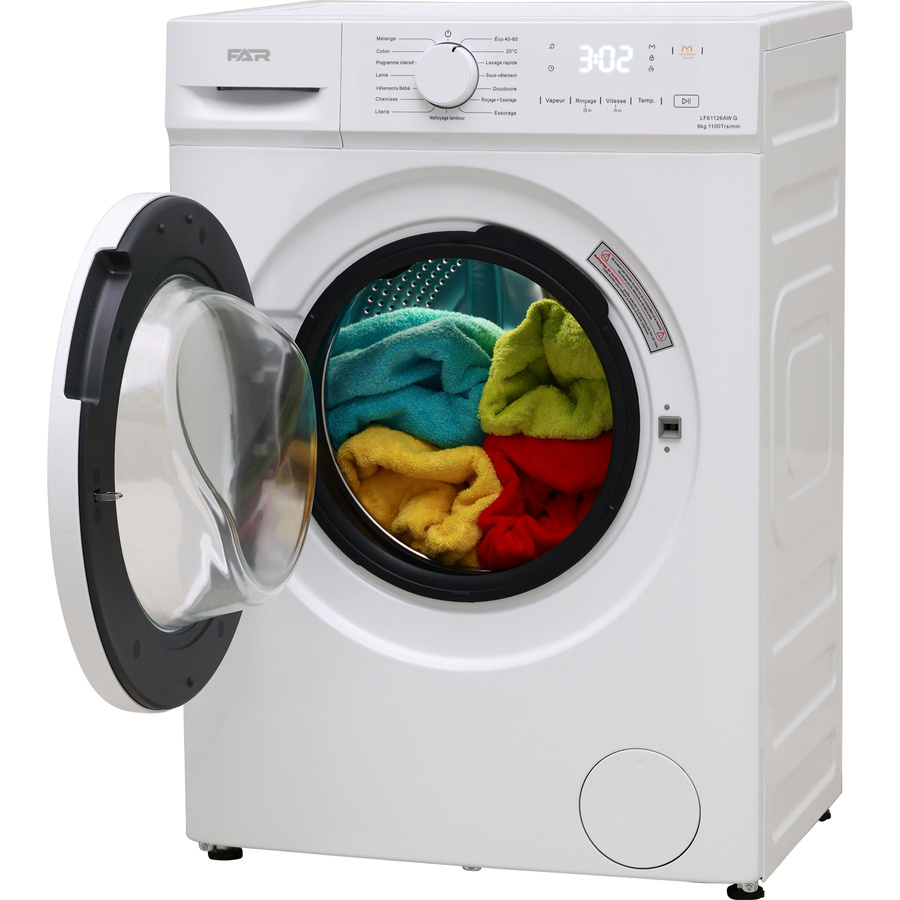 Far (Conforama, But) LF61126AW G - Vue porte ouverte