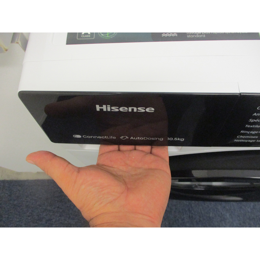 Hisense WF3S1045BW3 - Ouverture du tiroir à détergents