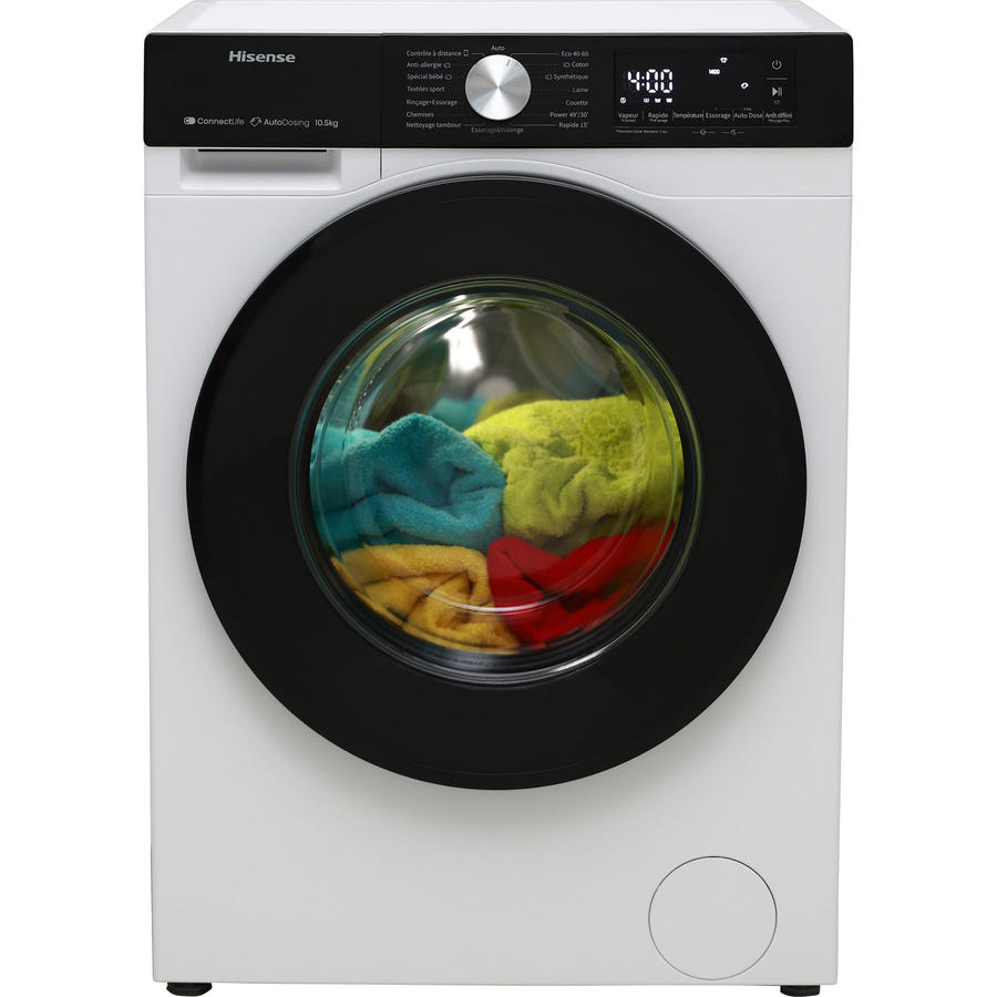 Hisense WF3S1045BW3 - Vue de face