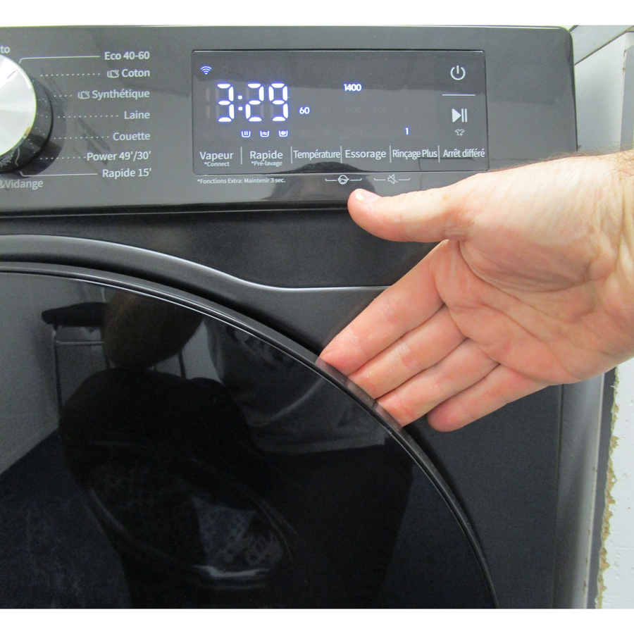 Hisense WF3S9043BB3 - Poignée d'ouverture du hublot