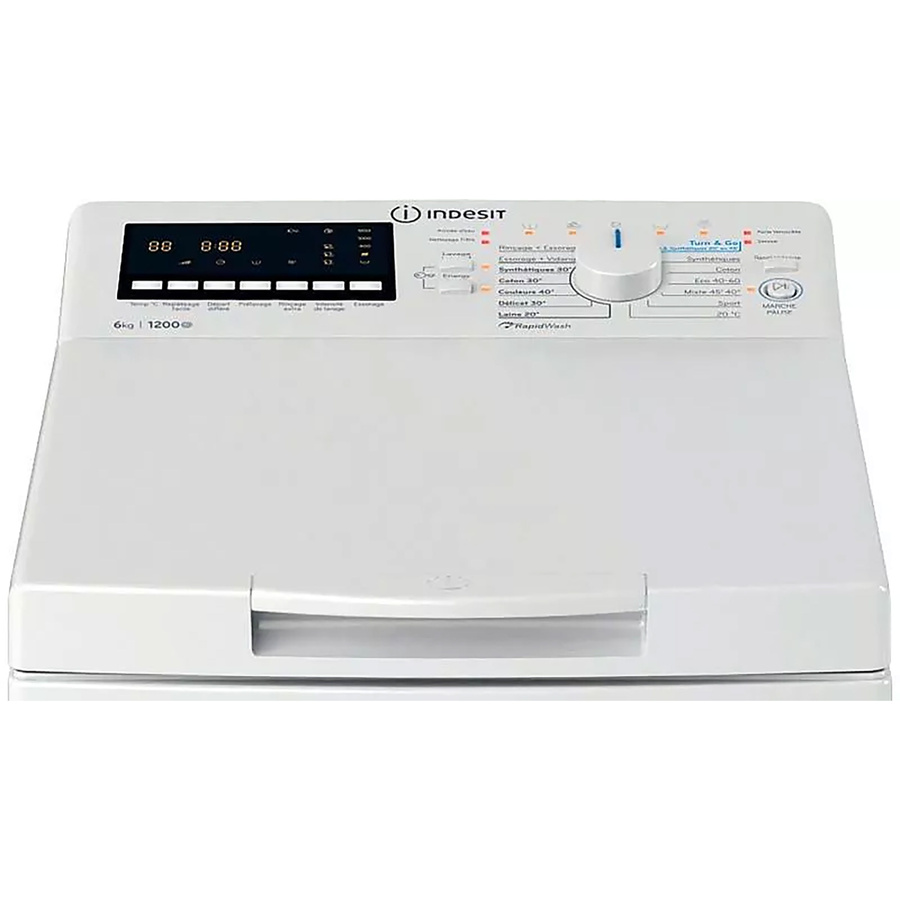 Indesit BTWHS6261FR - Bandeau de commandes