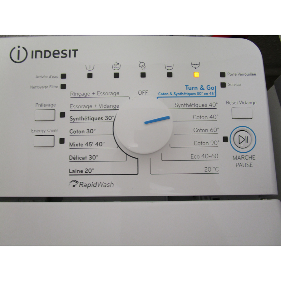 Indesit BTWS50400FR - Sélecteur de programme