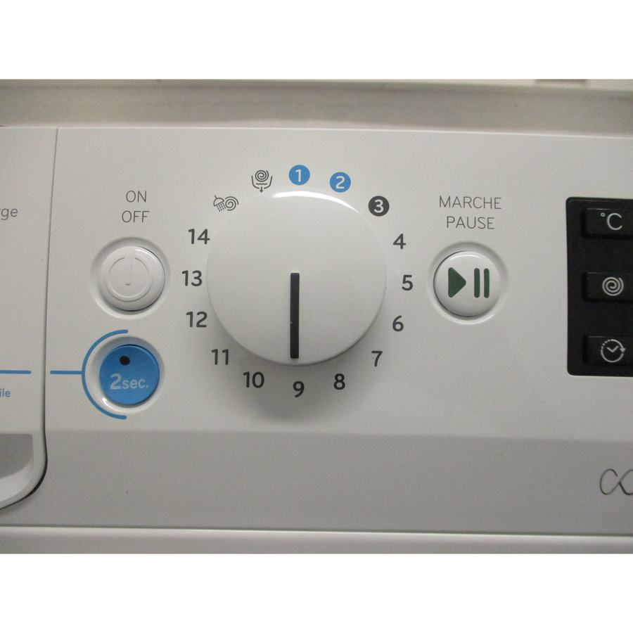 Indesit BWE81496XWVFR - Sélecteur de programme