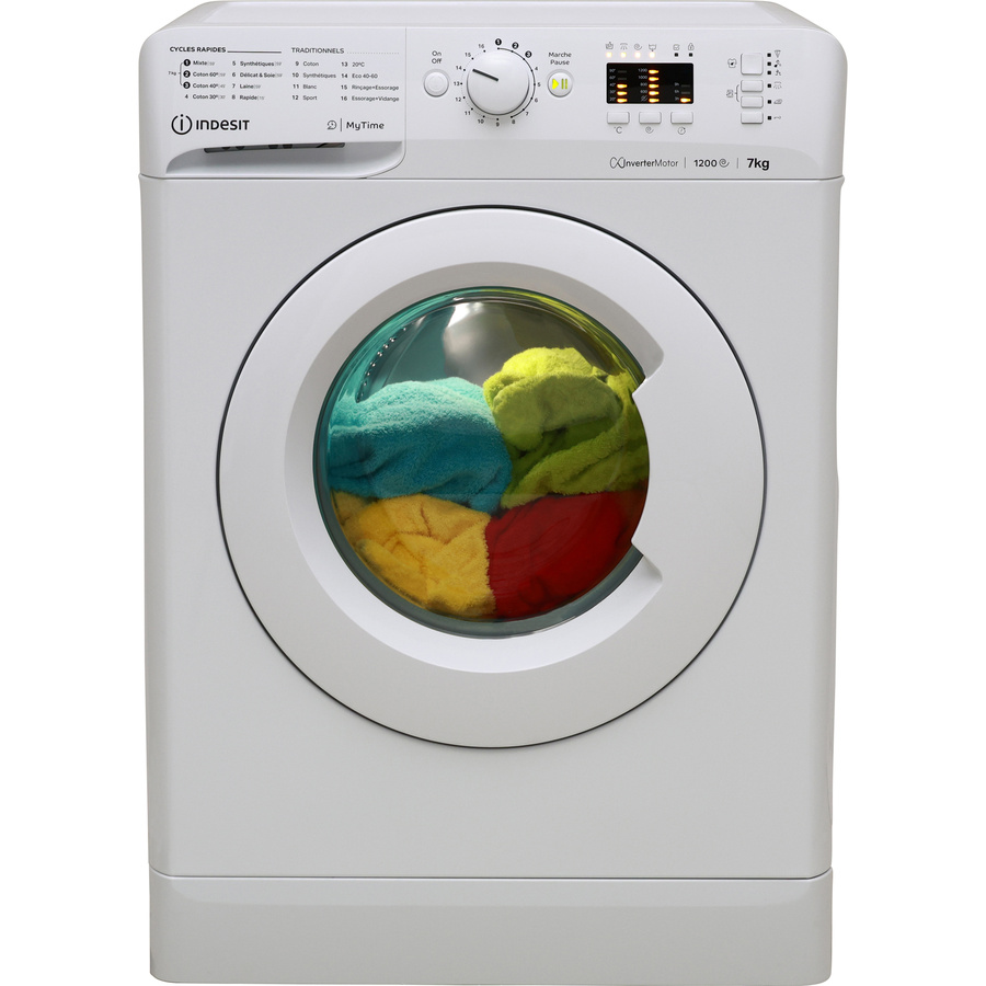 Indesit MTWA71296WFR - Vue de face