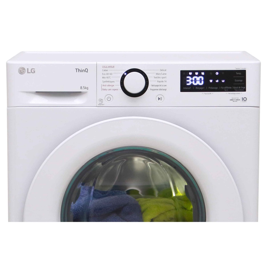 Machine à laver avec double cuve pour lavage et essorage sec