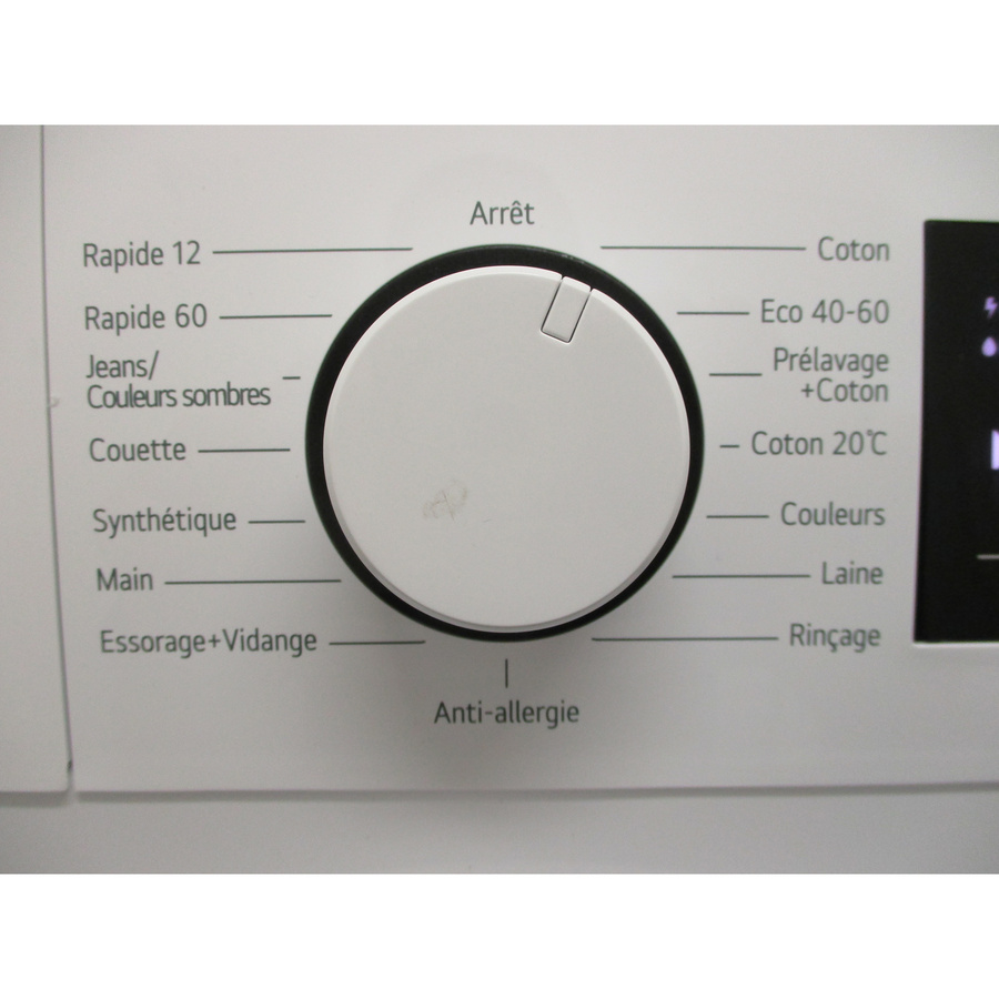 LG F82D13WHS - Sélecteur de programme