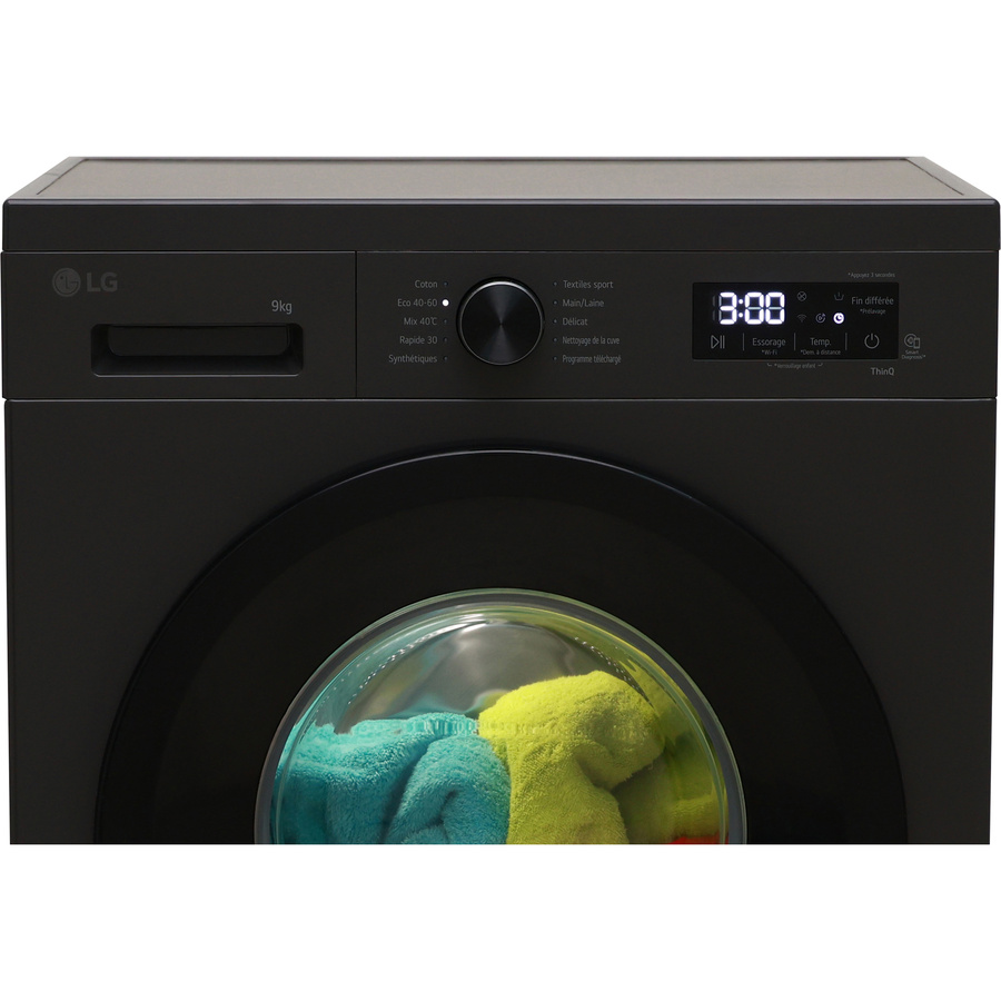 LG F94B15MBS - Bandeau de commandes