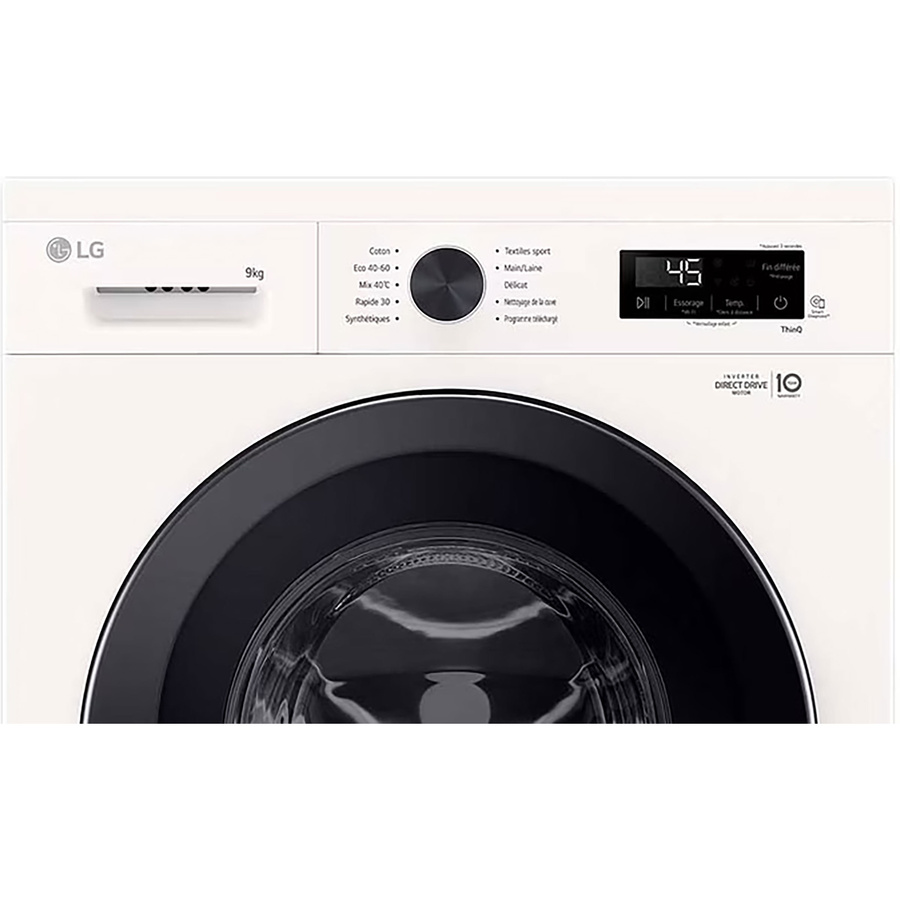 LG F94B15WHS - Bandeau de commandes