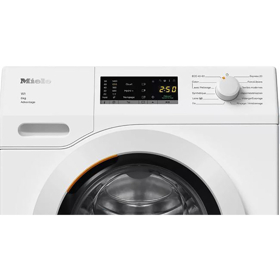 Miele WCA132WCS - Bandeau de commandes