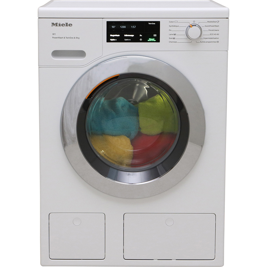 Miele WCI 960 WCS TwinDos - Compartiments à produits lessiviels