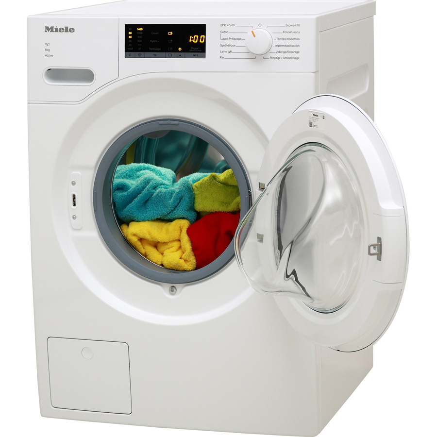 Miele WWA120WCS - Vue porte ouverte