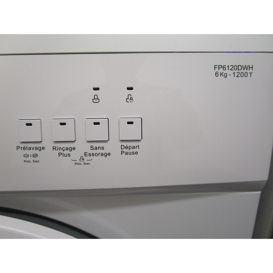 Proline (Darty) FP6120DWH - Touches d'options
