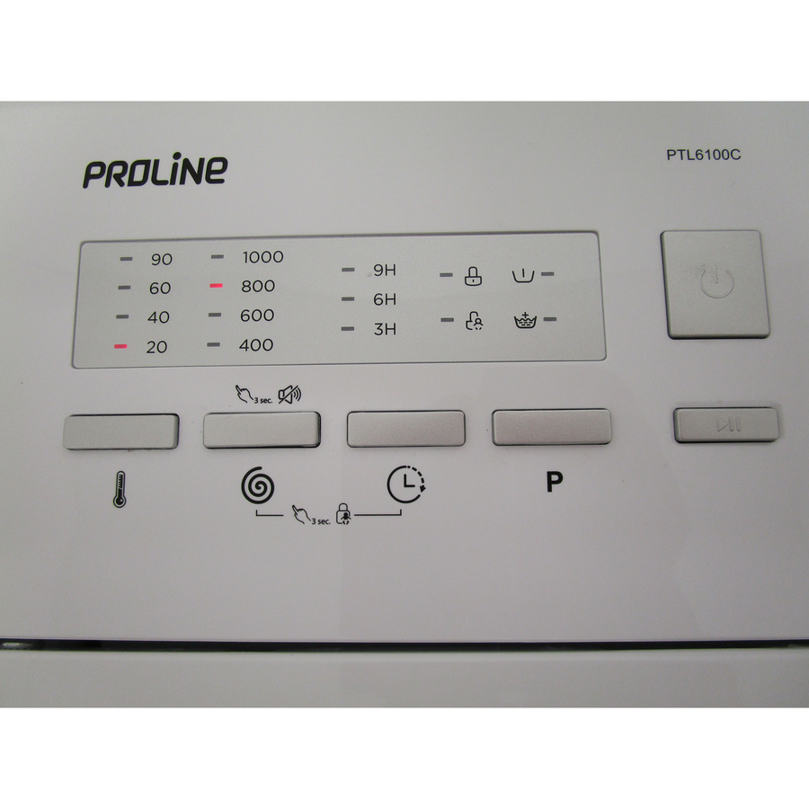 Proline (Darty) PTL6100C - Touches d'options