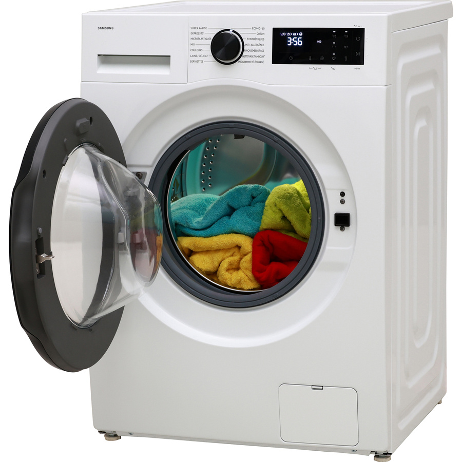 Samsung WW10FG5U34AEEF - Vue porte ouverte