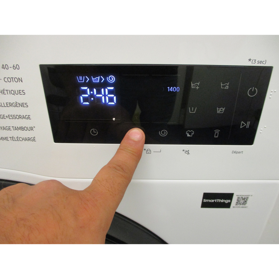 Samsung WW10FG5U34AEEF - Touches d'options