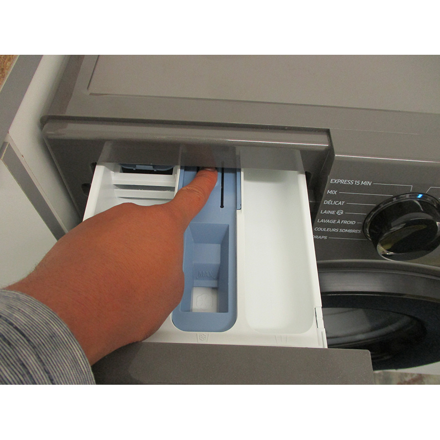 Samsung WW80TA026AX - Angle d'ouverture de la porte