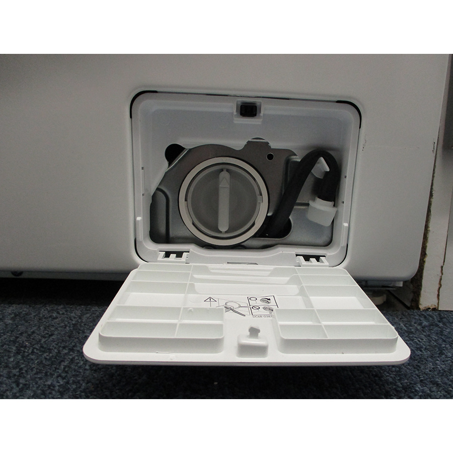 Samsung WW80TA046TH - Bouchon du filtre de vidange