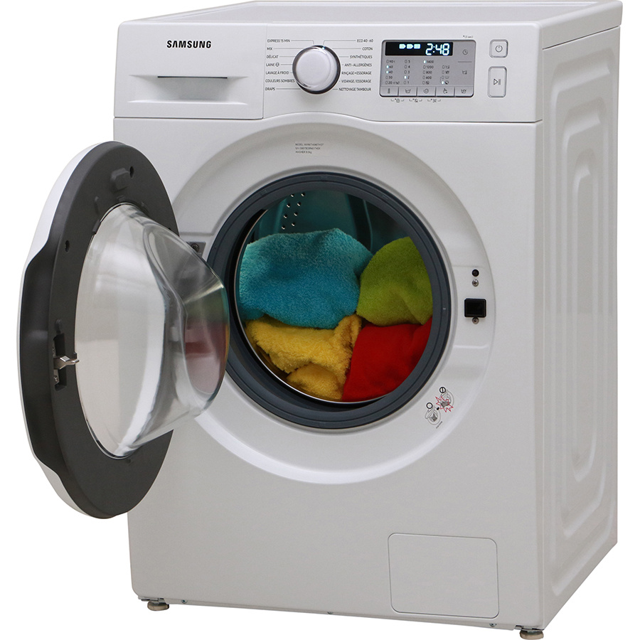 Samsung WW80TA046TH - Vue porte ouverte