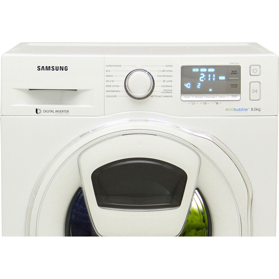 Samsung WW8EK6415SW Add wash - Vue principale