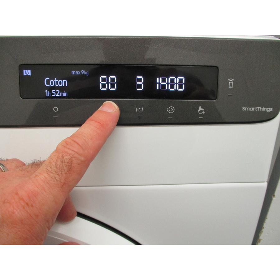 Samsung WW90T534DTT Autodose - Touches d'options