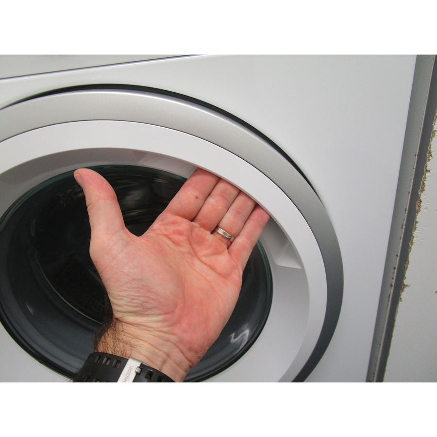 Siemens WU14UT19FF VarioSpeed - Poignée d'ouverture du hublot