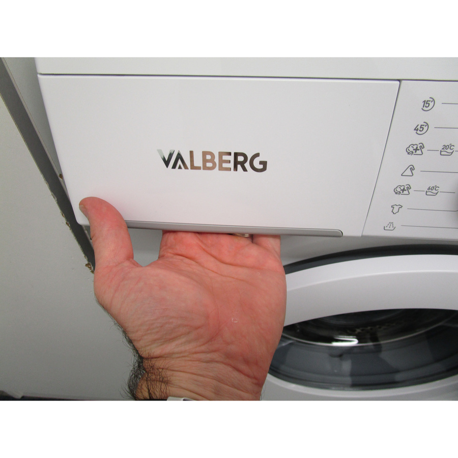 Valberg (Electro Dépôt) WF 612 D W566C - Ouverture du tiroir à détergents