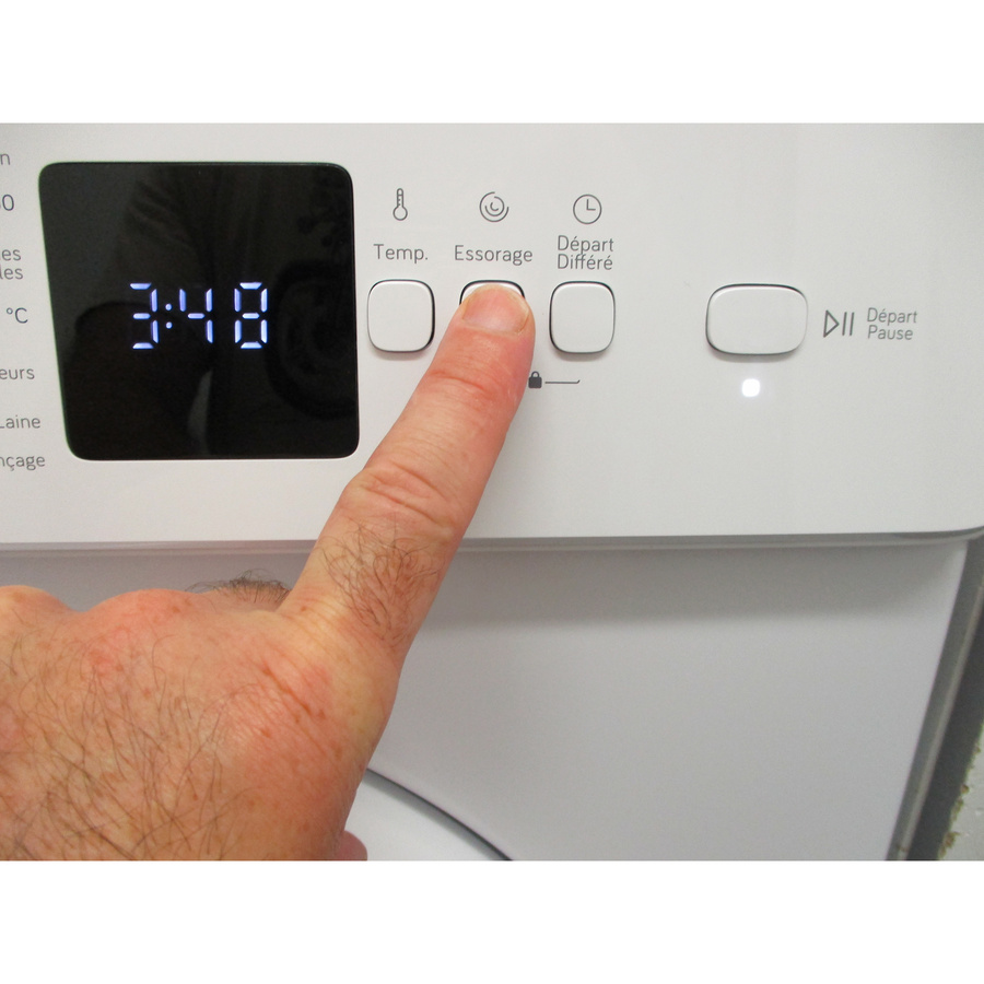 Vedette LFV294QW - Afficheur et touches d'options