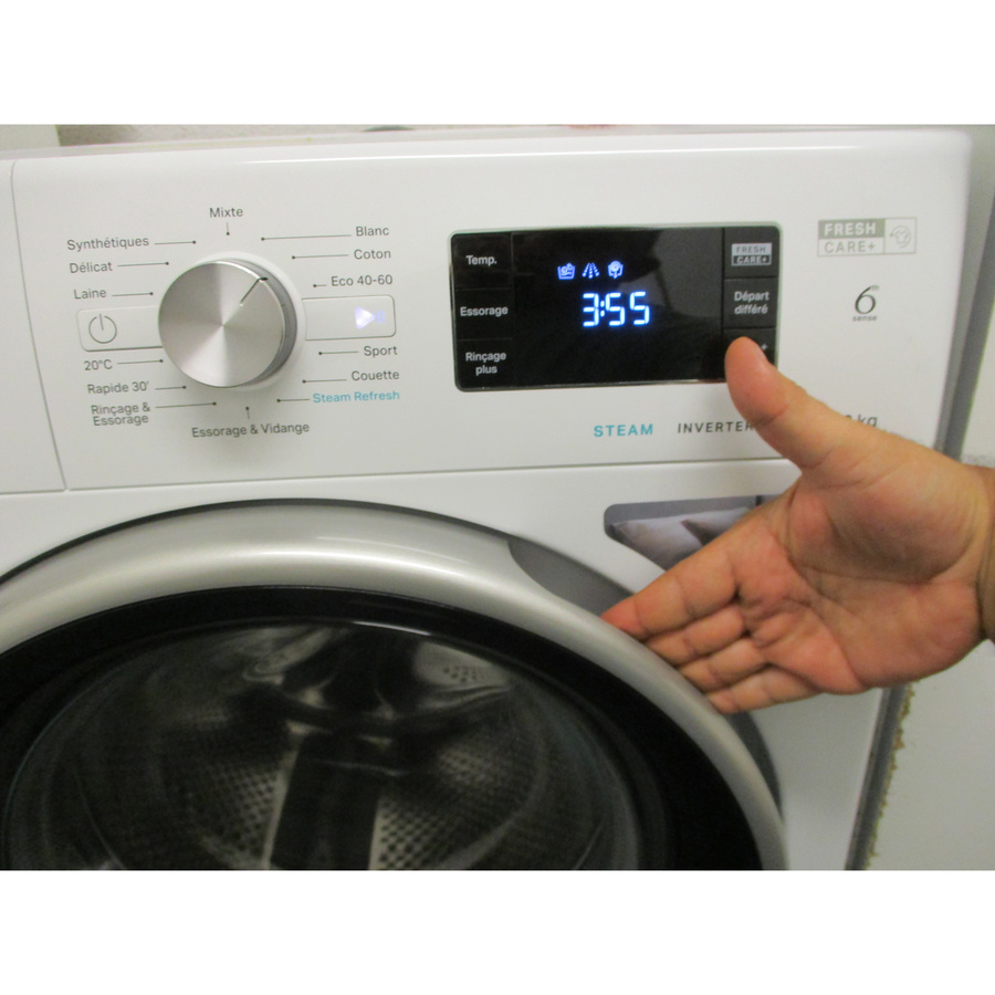 Whirlpool FFBR10489BSVFR - Poignée d'ouverture du hublot