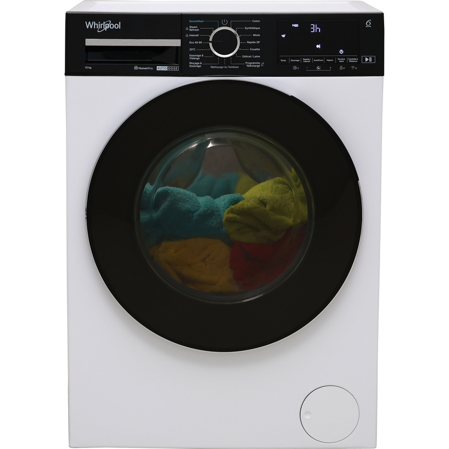 Whirlpool W0M011WADSFR Sense Wash - Vue de face