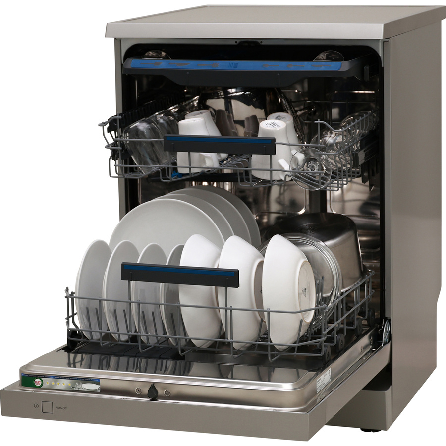 Electrolux ESM48400SX - Vue de 3/4, porte ouverte