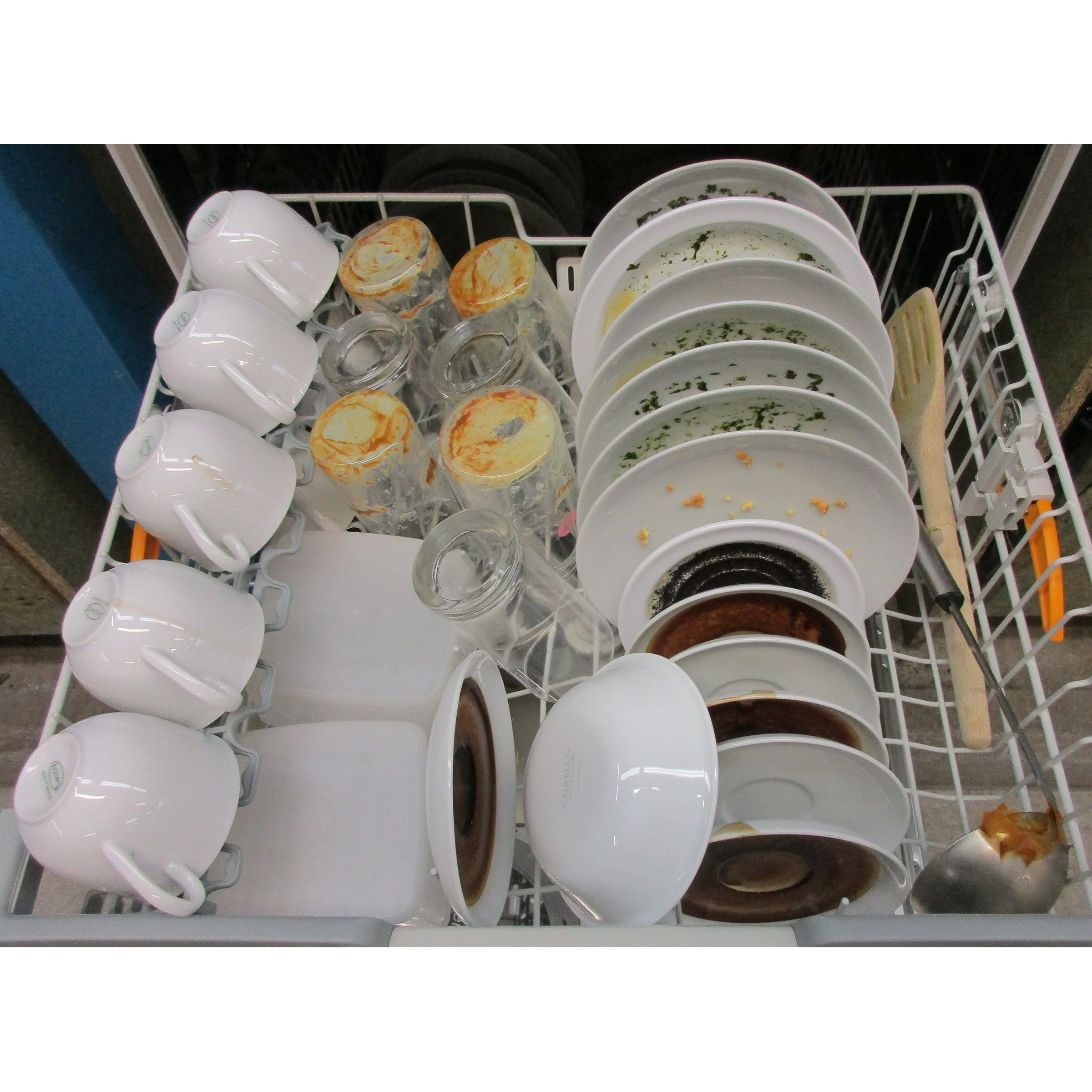 Miele G 7110 SC - Rangement panier supérieur